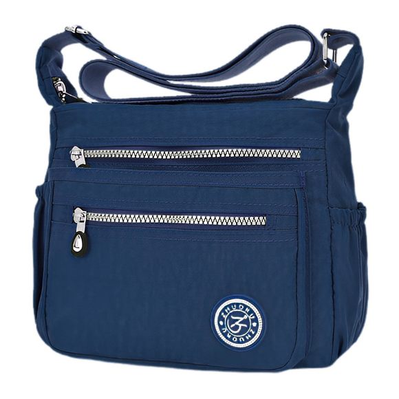 Kхf Handbags - Waterproof Nylon Casual Crossbody Shoulder Messenger Bag Travel Purse XD